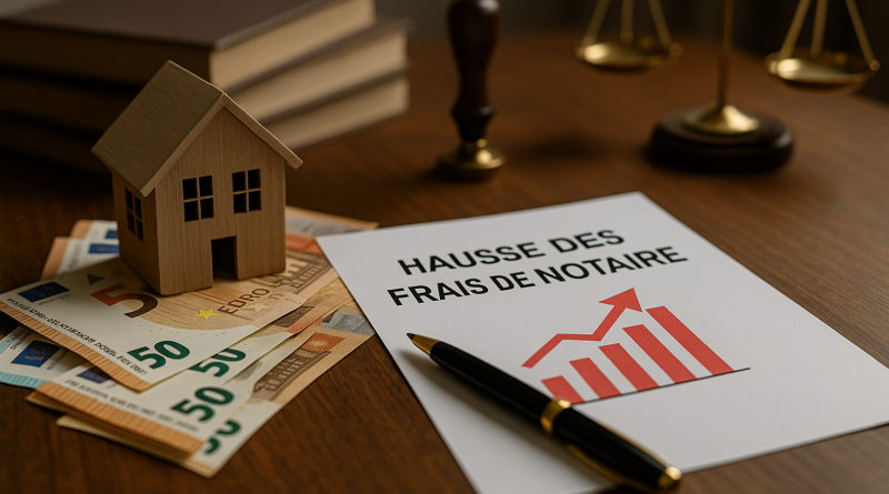 hausse frais notaire 2025