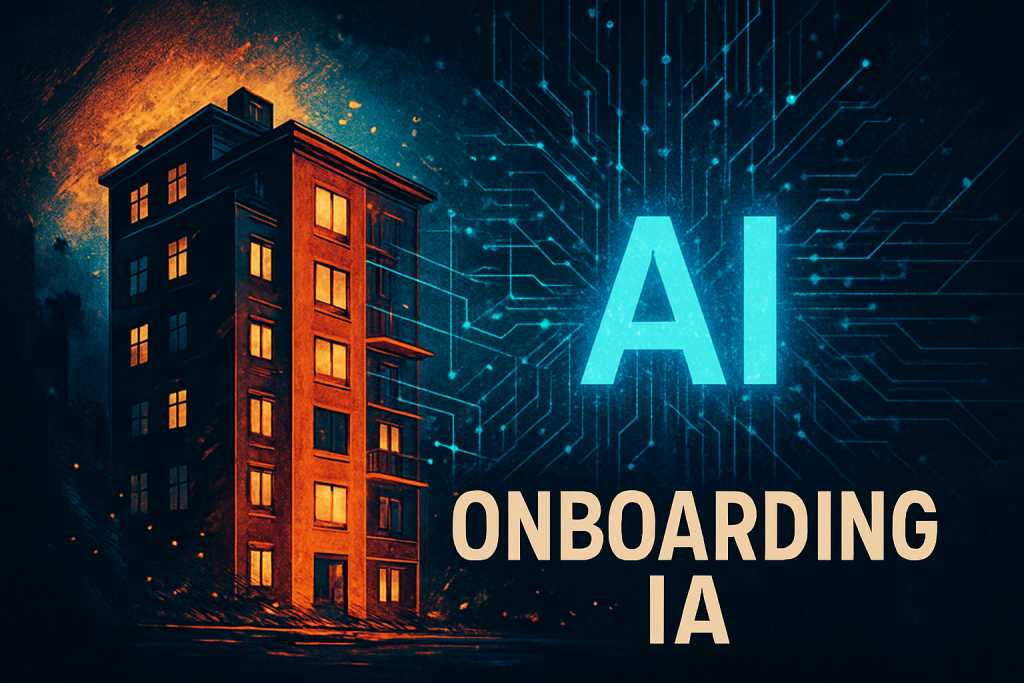 Onboarding IA immobilier en 24 h : check-in express, dossiers, rappels et messages types. Méthode, outils et gains mesurés.