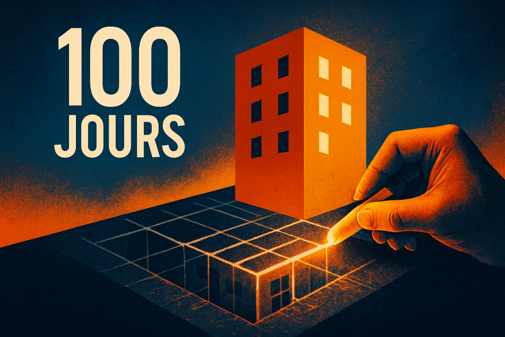 Stratégie 100 premiers jours: plan d’action simple pour réussir vos débuts, gérer la trésorerie et trouver vos premiers clients.