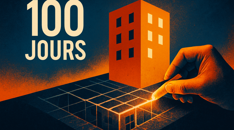 Stratégie 100 premiers jours: plan d’action simple pour réussir vos débuts, gérer la trésorerie et trouver vos premiers clients.