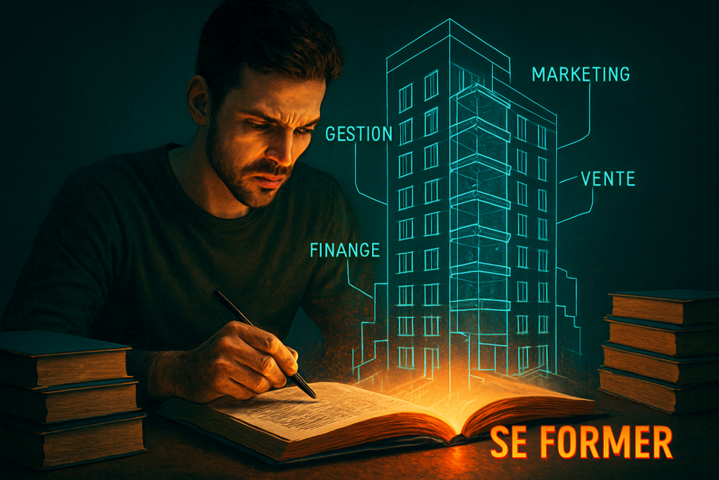 Se former avant d'entreprendre : compétences clés en gestion, marketing, vente et finance, avec ressources en ligne pour réussir.