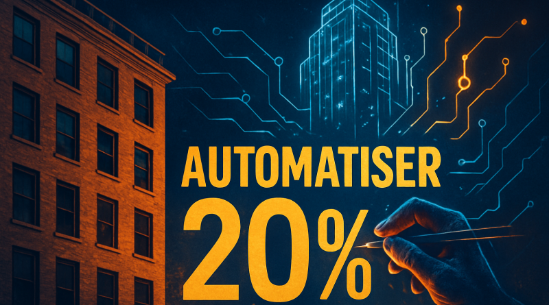 Automatiser tâches récurrentes avec Make/n8n + IA. Gagnez 20% de temps, prototypes rapides, exemples et checklist pour débutants.