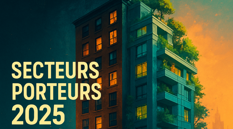 Secteurs porteurs 2025: IA, écologie, services, immobilier. Chiffres clés et conseils concrets pour créer votre entreprise.