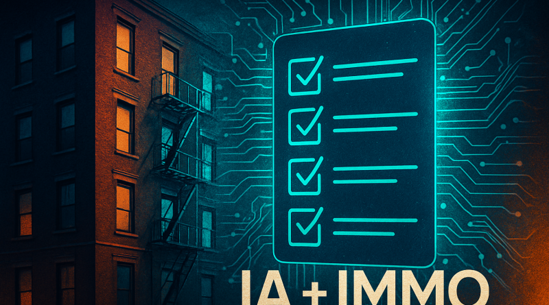 Créez une checklist visite immobilière IA et transformez vos notes vocales en rapports. Simple, no-code, idéal débutants.