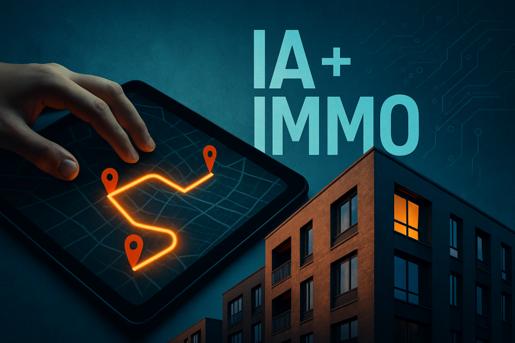 IA visites immobilières : optimisez itinéraires, timing, scripts et mails post-visite pour gagner du temps et signer plus vite.