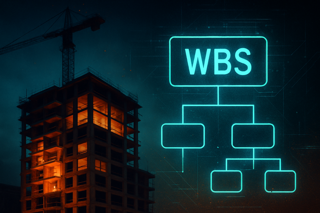 Simplifiez vos projets avec WBS chantier IA : tâches automatiques et jalons à jour pour gagner du temps sur vos chantiers.