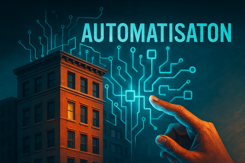 Automatisation gestion entreprise: outils IA et no-code pour facturation, marketing et support. Gagnez 15-20h/semaine dès 30 jours.