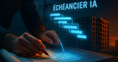 WBS chantier IA : décomposez vos travaux et mettez à jour l’échéancier avec l’IA. Méthode, exemples et gains de temps.