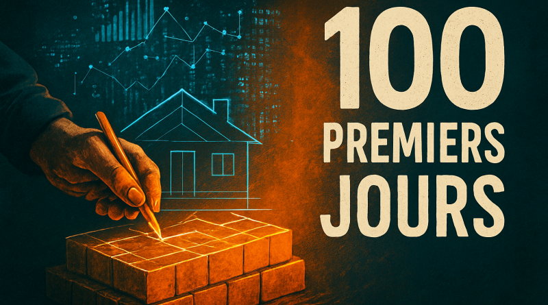 Stratégie 100 premiers jours: aides, IA et KPI pour lancer votre création d’entreprise avec un plan d’action clair.