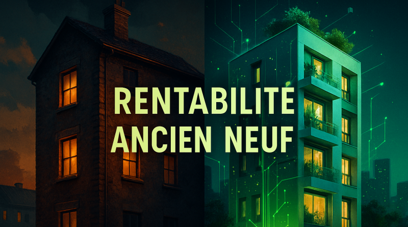 Rentabilité ancien neuf : comparez coût total, travaux et valeur future avant d’investir.