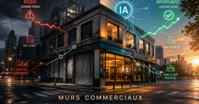 Investir murs commerciaux : avantages, risques et apport de l’IA pour mieux sécuriser votre décision.