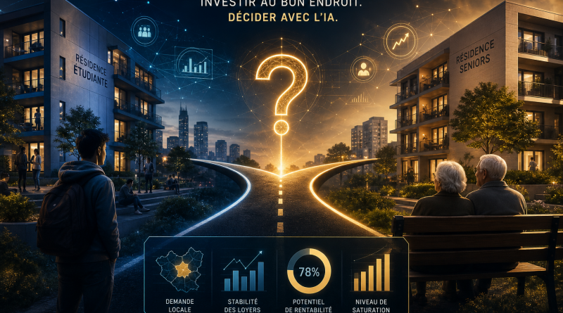 Découvrez si l’investissement résidentiel sécurisé en résidences seniors ou étudiantes reste sûr grâce à l’IA.