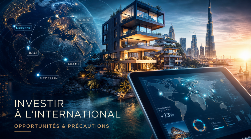 Découvrez comment l'investissement international immobilier peut diversifier vos actifs et réduire les risques.