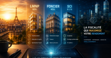 Fiscalité LMNP 2026, foncier ou SCI à l’IS : comparez les régimes et optimisez votre rendement locatif avec l’IA.