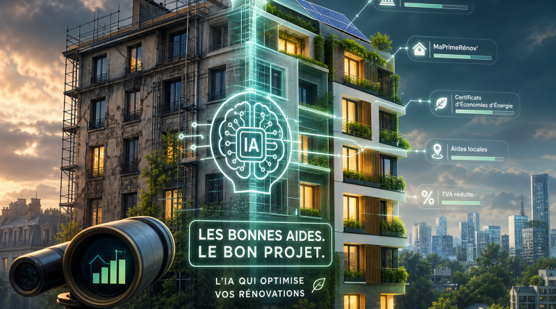 Découvrez les aides rénovation énergétique 2026 et utilisez l’IA pour repérer les subventions adaptées à votre projet immobilier.