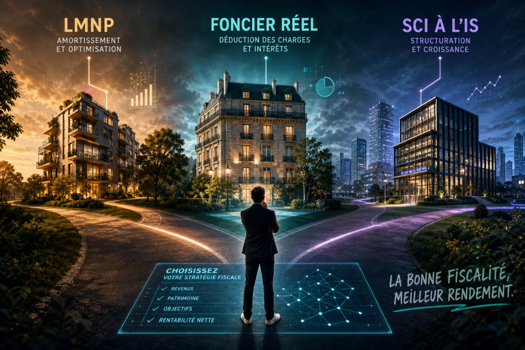 LMNP, foncier ou SCI à l’IS : découvrez comment choisir le régime fiscal locatif adapté à votre patrimoine.