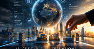 Investissement immobilier international : comparez les marchés, anticipez les risques et utilisez l’IA pour mieux investir.